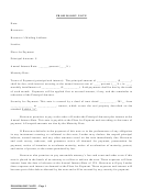 Texas Promissory Note Template