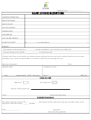 Salary Advance Request Form