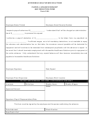 Form E-64 - Payroll Advance Request And Deduction Form