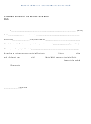 Cover Letter Template For Russia Tourist Visa
