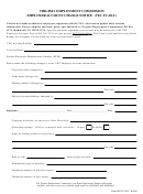 Employer Account Change Notice (vec Fc-20-c) - Virginia Employment Commission