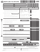 Fillable Form 503 - Maryland Tax Return - 2000 Printable pdf