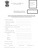 Application Form For Persons Of Indian Origin (pio) Card (hci Ottawa / Cgi Toronto / Cgi Vancouver)