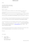 Sample Official Retirement Letter Template