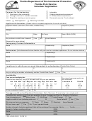 Fps-a065 - Florida Department Of Environmental Protection Volunteer Application
