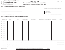 Form Rmft-18 - Schedule Le - Ust And Eif Tax And Fee-paid Purchases - Illinois Department Of Revenue