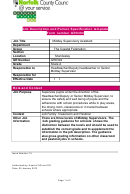 Midday Supervisory Assistant Job Description And Person Specification Printable pdf
