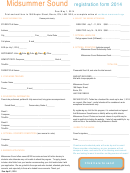 Application Form 2014 - Midsummer Sound
