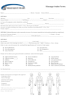 Massage Intake Forms - Maximized Health Chiropractic