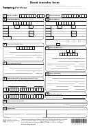 Bond Transfer Form Printable pdf