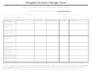 Hospital Contact Change Form - Quality Net