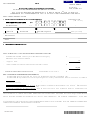 Form 1801ac 0009 - Application Computation Schedule For Claiming Delaware Land Historic Resource Conservation Tax Credits - 2012