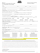 Reservation Request Form - Spring Adventure Package
