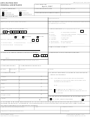 Application For Federal Assistance Form