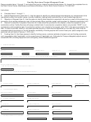 Fillable Facility Services Project Request Form Printable pdf