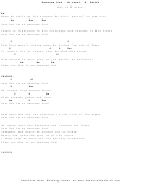 Awesome God - Michael W Smith (key Of E Minor) Chord Chart