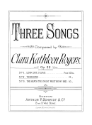 Those Eyes - Words By Ben Jonson, Music Be Clara K. Rogers Music Sheet