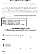 Roller Coaster Information And Rubric Template