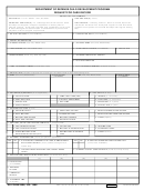 Dd Form 2606 - Department Of Defense Child Development Program Request For Care Record