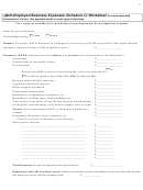 Self-employed Business Expenses (schedule C) Worksheet For For Unincorporated Businesses Or Farms