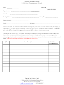 Exhibition Consignment Sheet - Maine Crafts Association