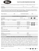 Us Club Soccer Youth Player Registration Form