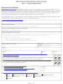 Fillable Short Environmental Assessment Form Printable pdf