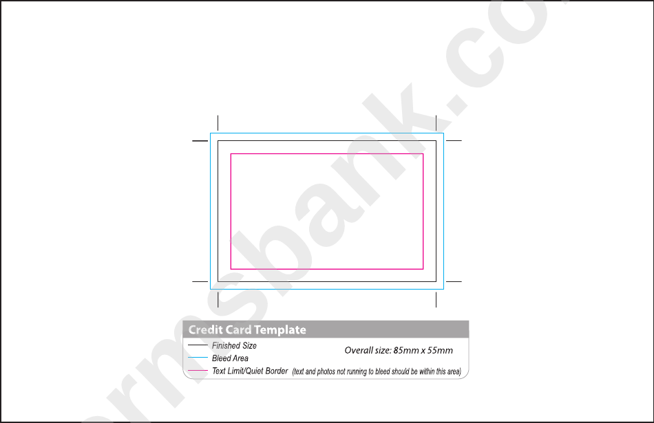 Credit-Card-Template 85x55mm