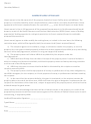 Landlord Letter Of Consent Template