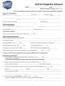 Eligibility Affidavit Form Printable pdf