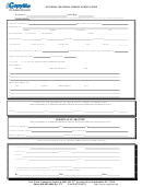 General Business Credit Application, Form W-9 - Request For Taxpayer Identification Number And Certification