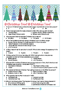 O Christmas Tree Activity Sheet