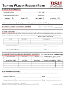 Tuition Waiver Request Form - Dixie State University