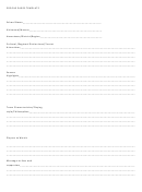 Profile Pages Template