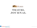 Travel Journal Template Printable pdf