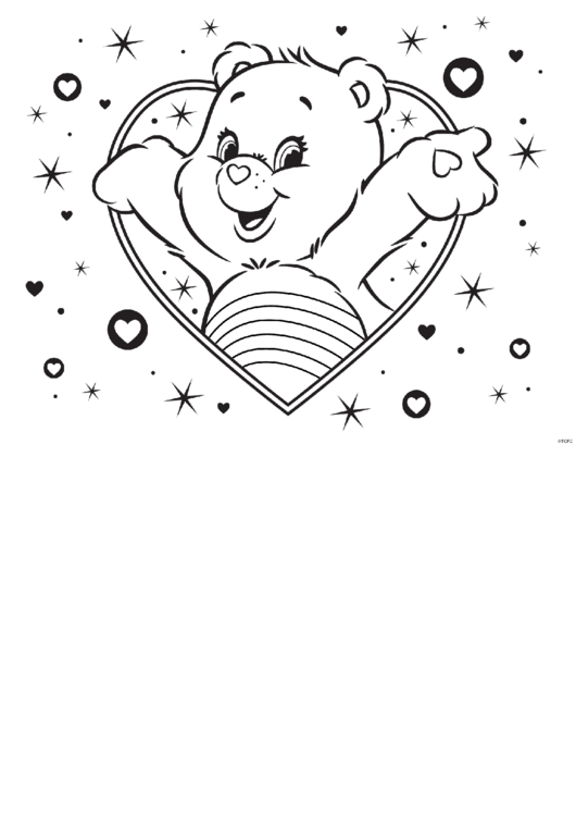 Bear Coloring Sheet Printable pdf