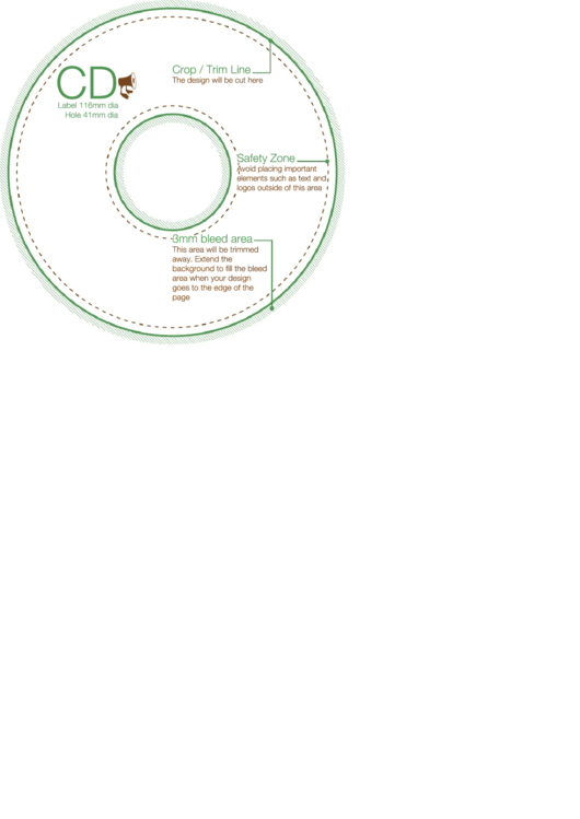 Cd Label Template printable pdf download