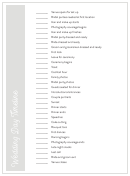 Wedding Day Timeline Template