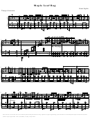Maple Leaf Rag - By Scott Joplin