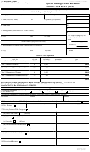 Atf E-form 5630.7 - Special Tax Registration And Return National Firearms Act (nfa) - 2007