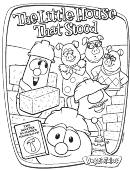 The Little House That Stood Coloring Sheet