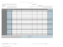 Monthly Travel Timesheet Template