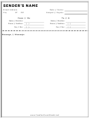 Spanish Fax Cover Sheet