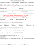 Insurance Verification Form