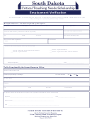 Employment Verification Printable pdf