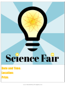 Science Fair Flyer Template