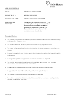 Hospital Concierge Printable pdf