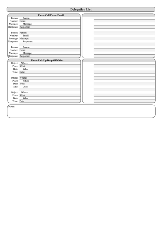 Delegation Contact List Spreadsheet printable pdf download