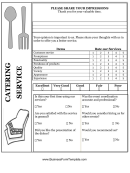 Catering Feedback Form