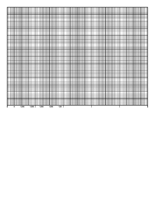 Graph Paper Template - Calendar 5 Days By Hour 70 Divisions Printable pdf